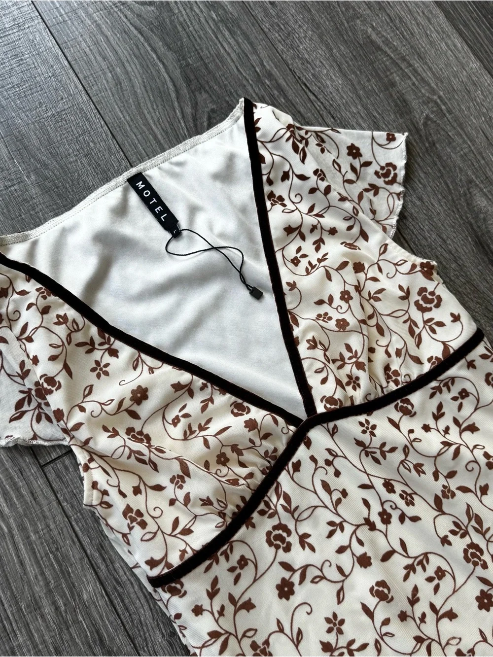 Motel Rocks Flower Mini Dress - Picture 2 of 6